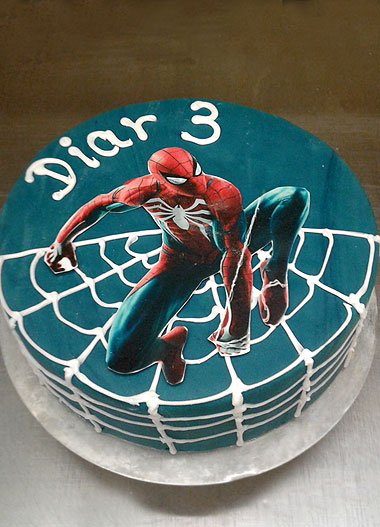 Spiderman Torte